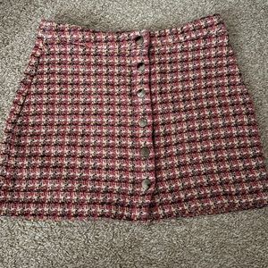 Women’s Zara trf mini skirt